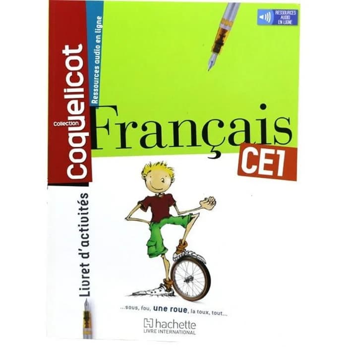 Coquelicot Français CE1 Cahier D'activités
