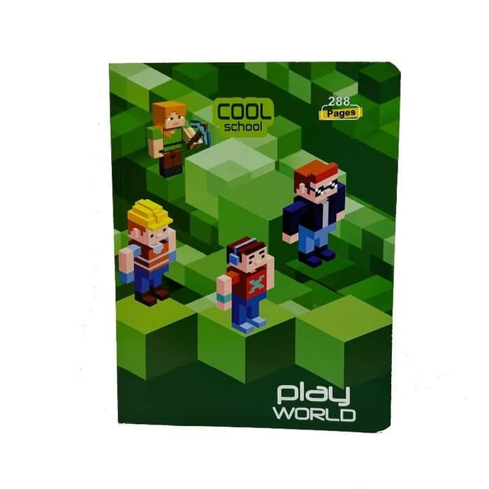 Cahier Cool school - 288 pages - Play World