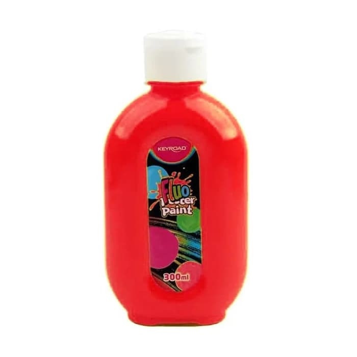 Gouache Liquide Fluo KEYROAD 300ml Rouge