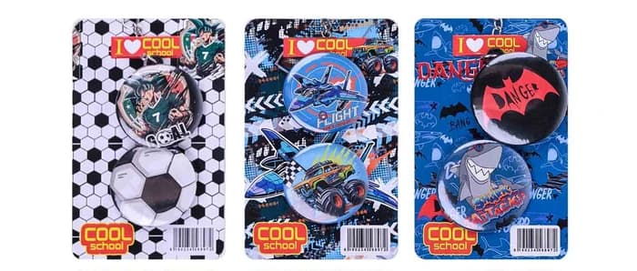 Set Porte Clé et Pin Personalisé - KING's ARMOR by Cool School